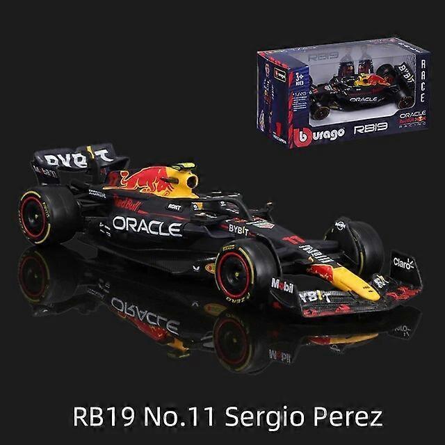 1:43 Model Regular Version  2023  Red Bull Racing RB19 #1 Verstappen #11 Perez Alloy Car Formula Die Cast Toy Toy Cars RB19 No.11