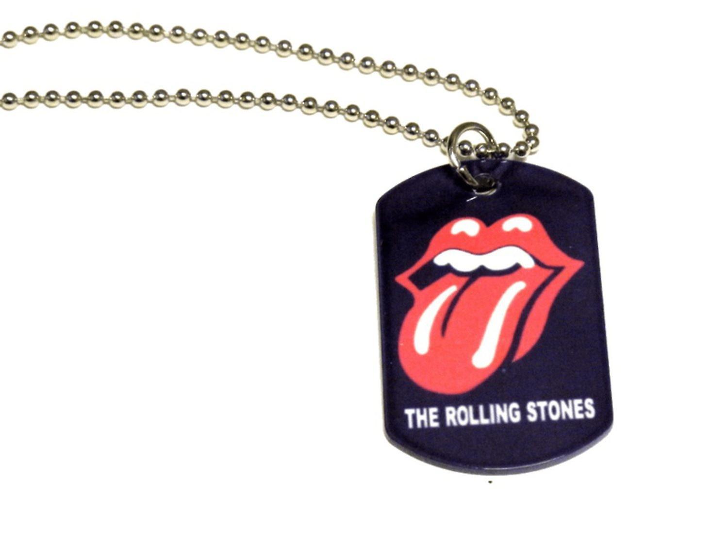 Hiprock Rolling Stones Dogtag