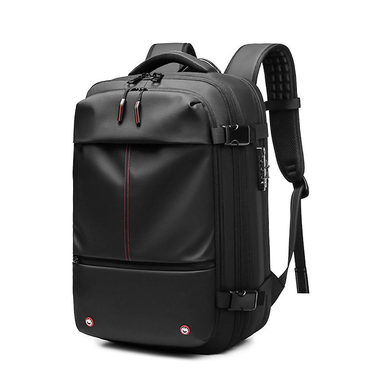 Oem Men's Vacuum Compression Laptop Backpack Anti Theft Daypack Business Waterproof School Bag For Travel Work Outdoor