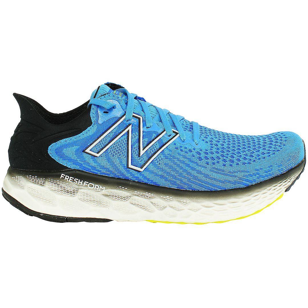 New Balance Fresh Foam 1080v11 Lace-Up Blue Synthetic Mens Running Trainers M1080H11 UK 10.5 EU 45 US 11 (Wide)