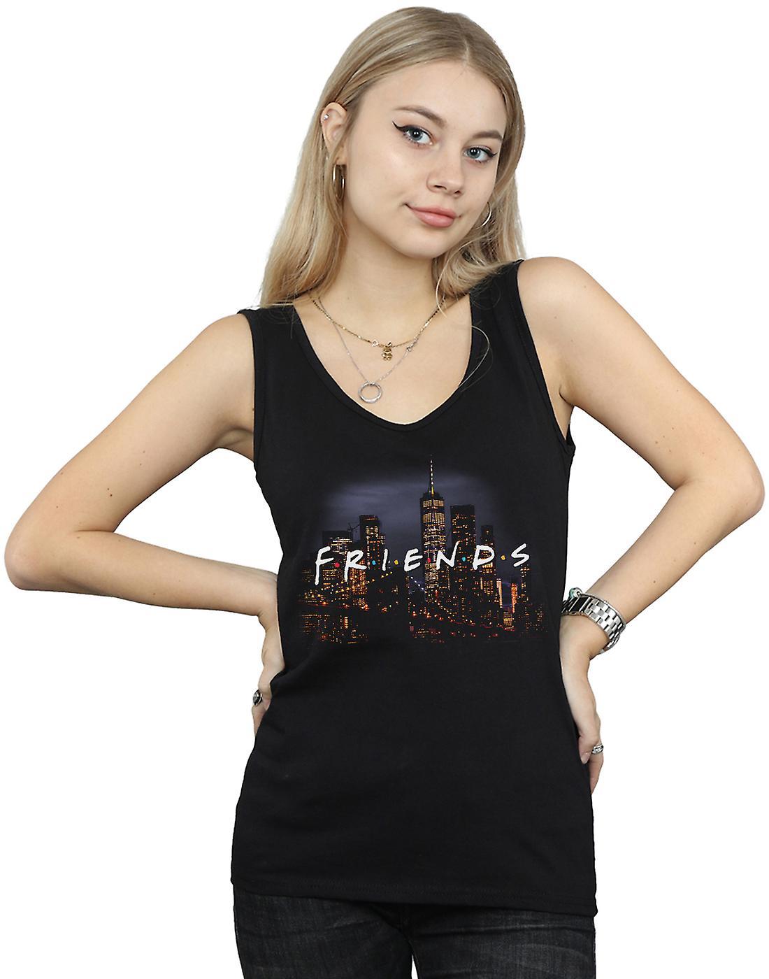 Absolute Cult Friends Women's Logo Skyline Vest Black XX-Large