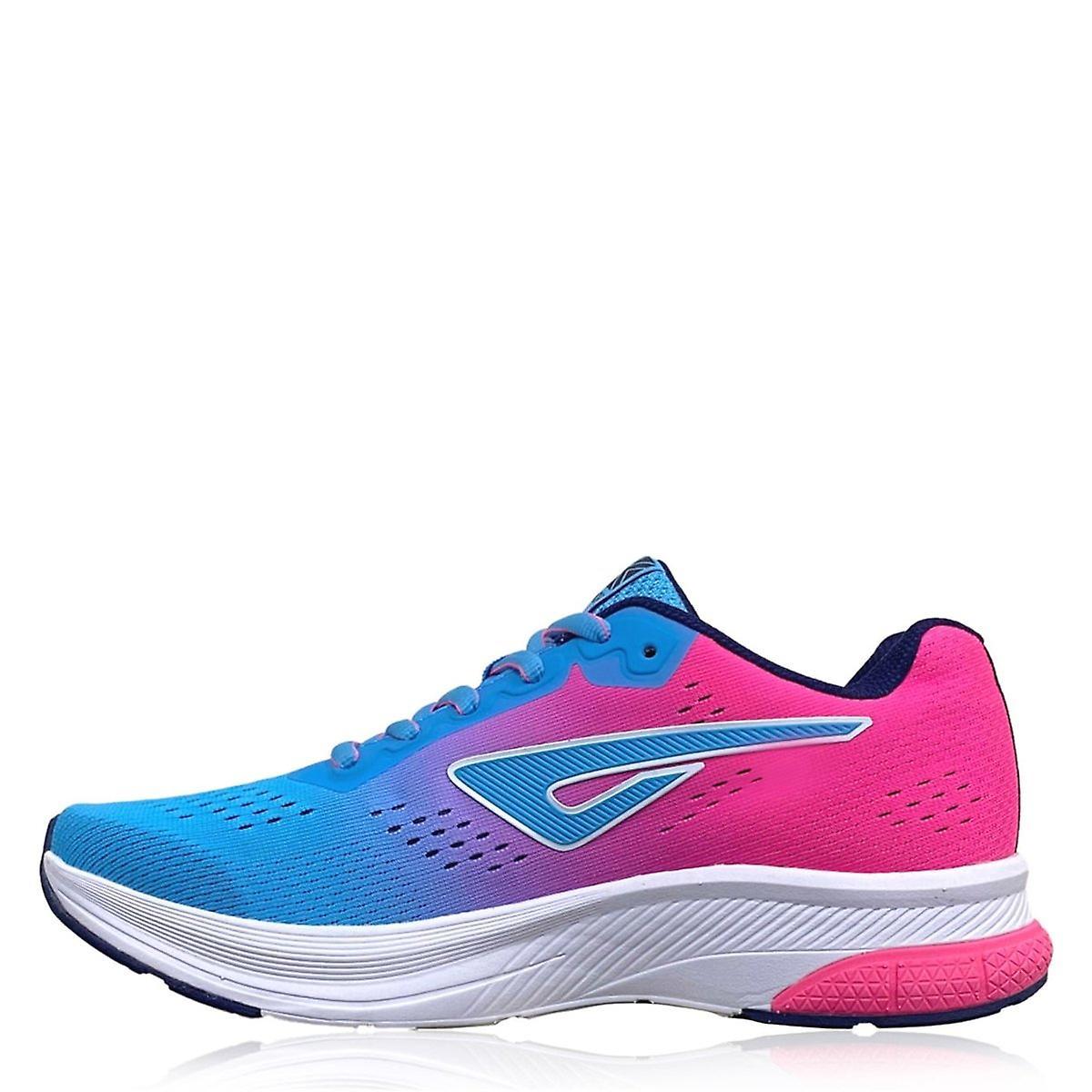 Karrimor Tempo 8 Womens Running Shoes Blue/Pink UK 6