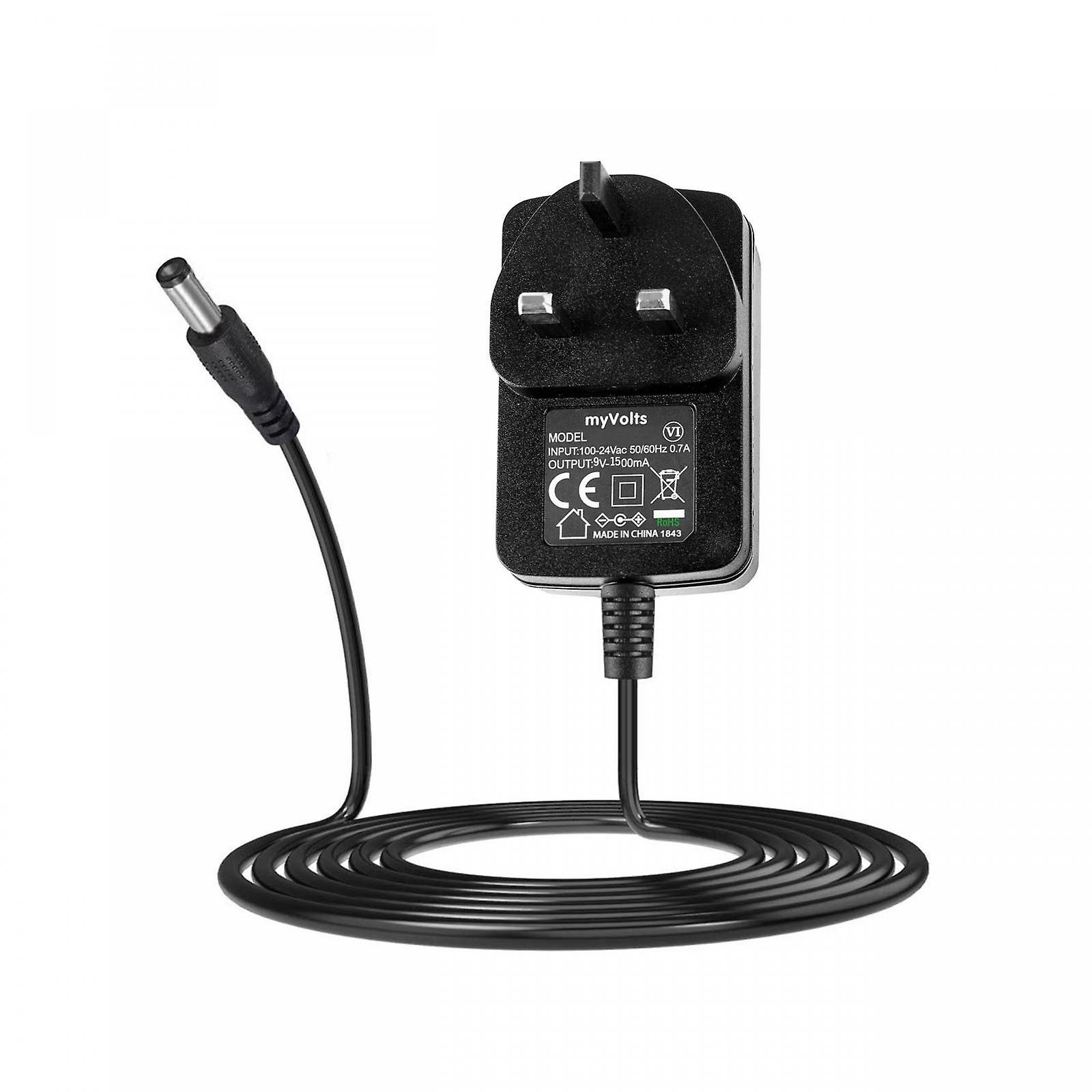 9V myVolts replacement power supply compatible with Sennheiser RS-165 Wireless Headphones