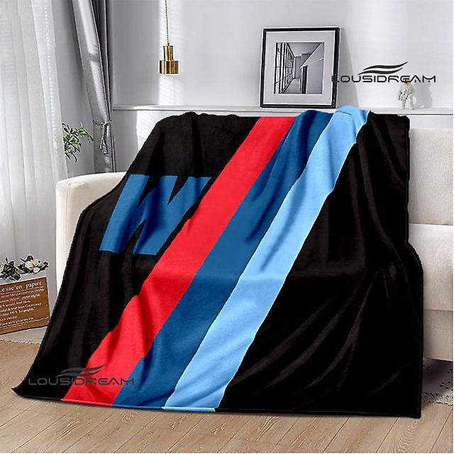 Racing Car Logo Printed Blanket Picnic Blankets Warm Blanket Soft And Comfortable Blanket Home Travel Blanket Birthday Gift 3 150x200cm