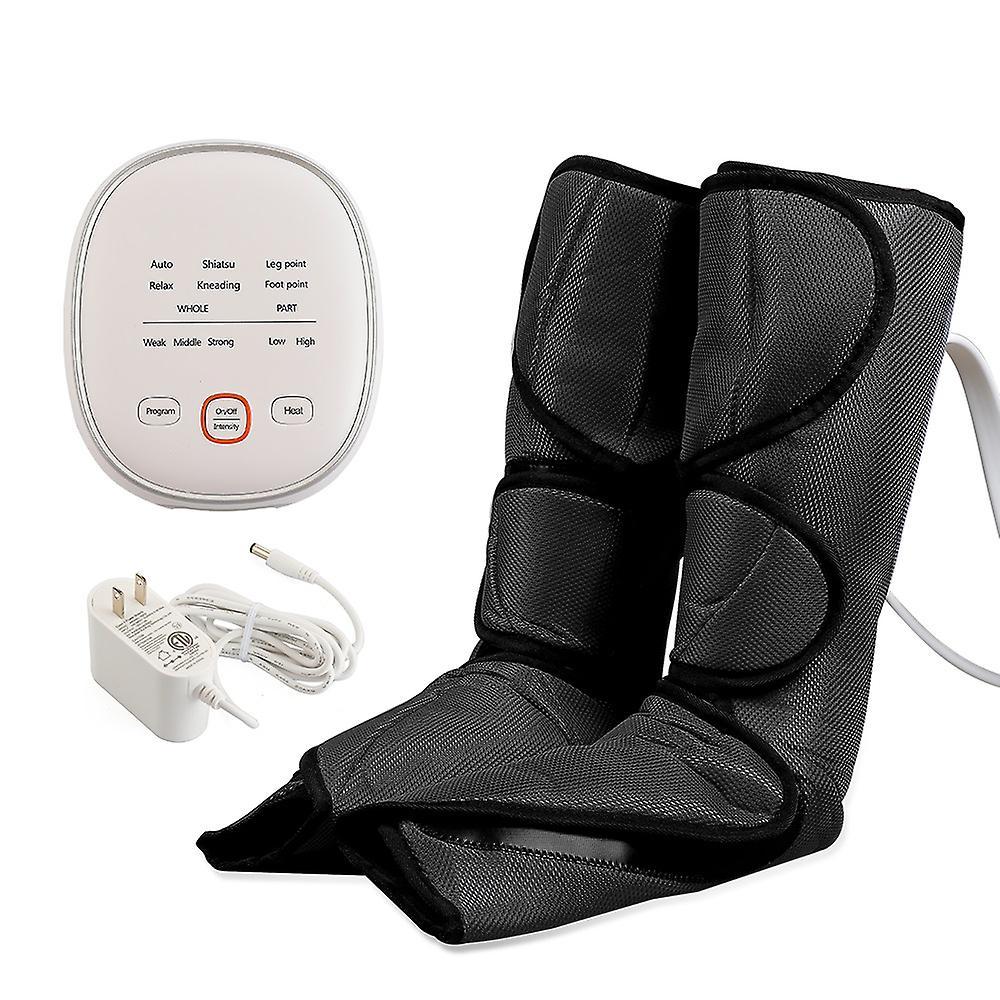 Arysieer Professional Air Compression Legs Massager Hot Compress Legs Feet Massage Machine Pressotherapy Relax Muscle Blood Circulation Random Colo...