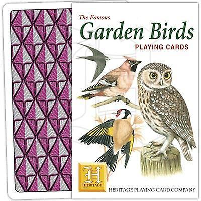 Garden Birds by Heritage Playing Cards Multicoloured