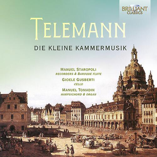 Brilliant Classics Telemann / Tomadin / Gusberti - Die Kleine Kammermusik  [COMPACT DISCS] USA import