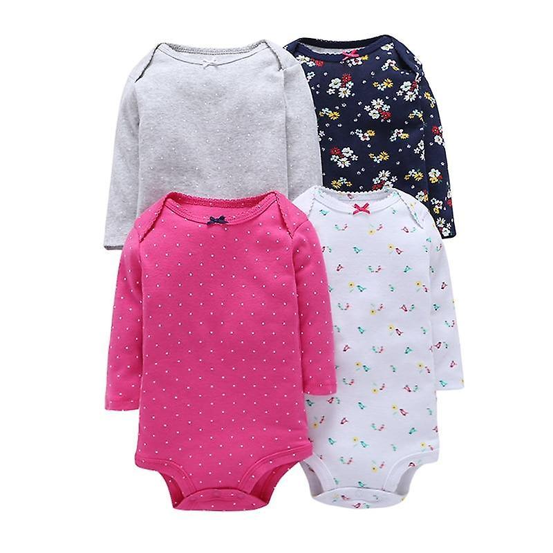 Slowmoose Long Sleeves Bodysuits For Babies 6M