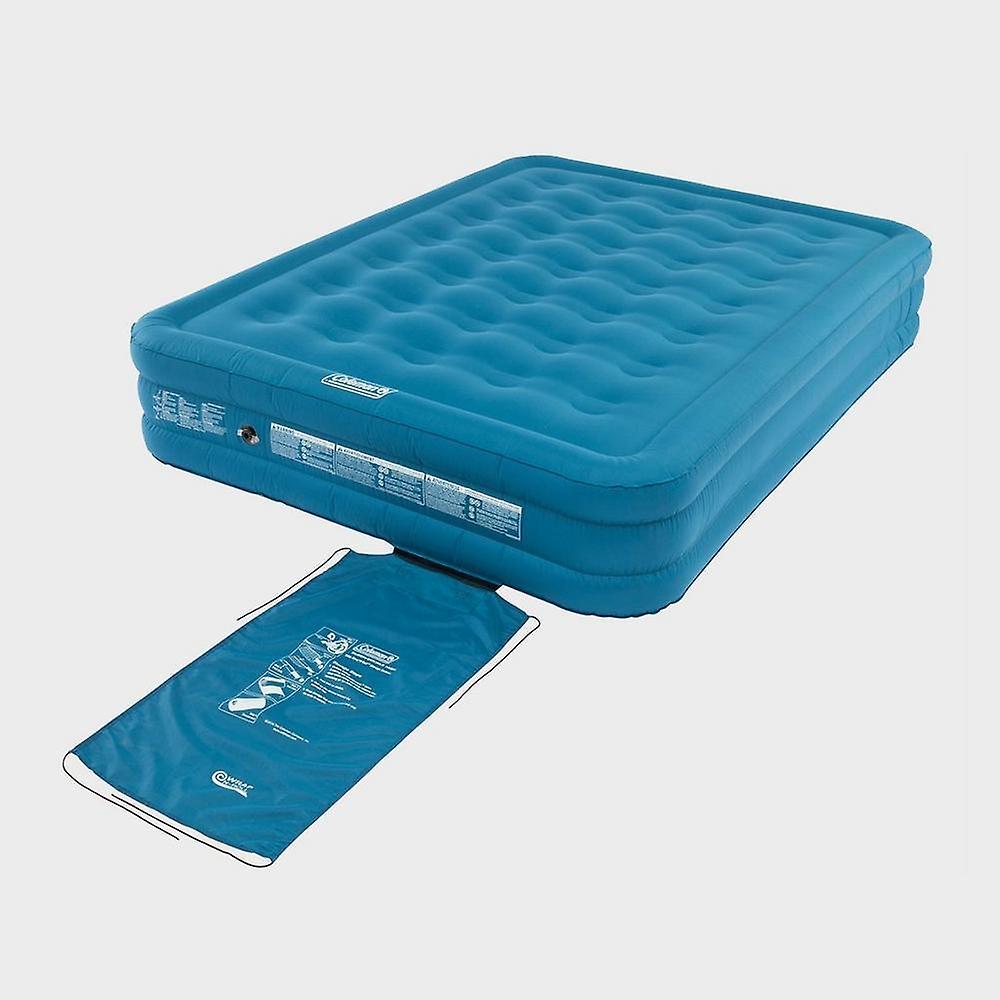 Coleman Extra Durable Raised Double Airbed Blue One Size