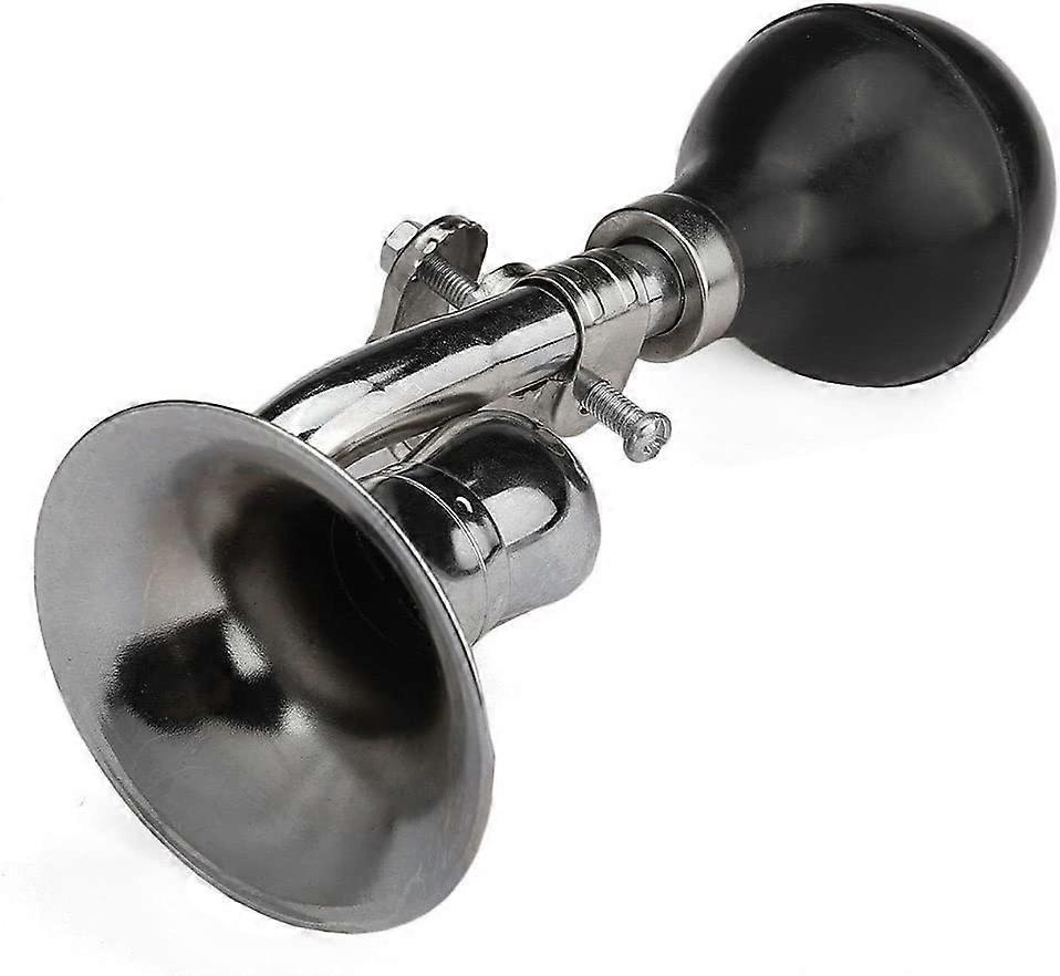 Tinor Bugle Horn, Retro Clown Horn, Kids Bike Horn, Classic Vintage Metal Twist Loudspeaker Siren Hooter Snail Air Horn