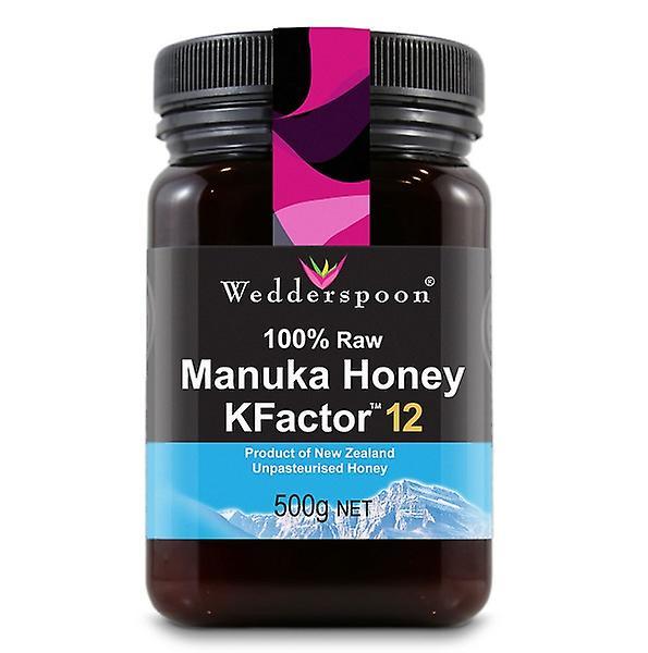 Wedderspoon RAW Manuka Honey KFactor 12, 500g