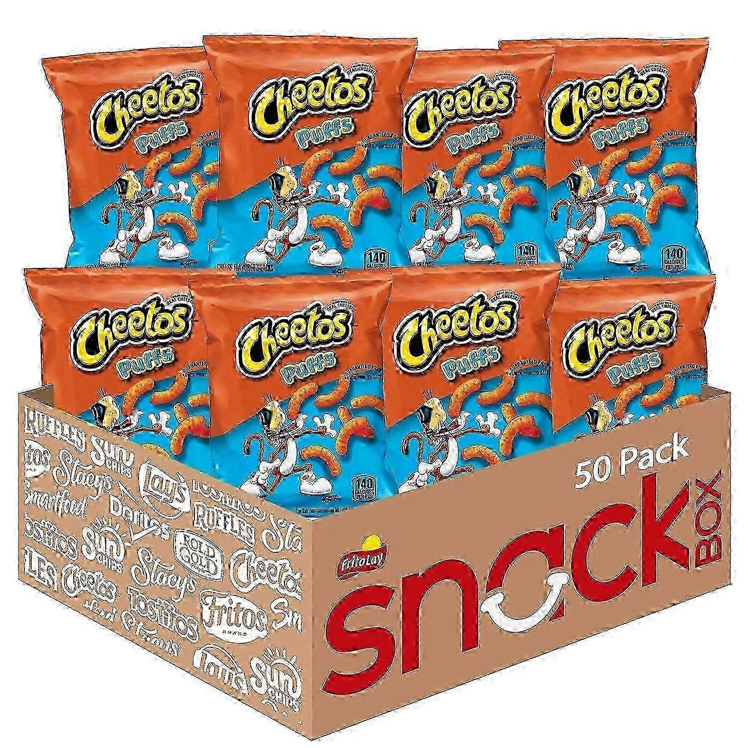 Cheetos Puffs Cheese Flavored Snacks, 50 Ea