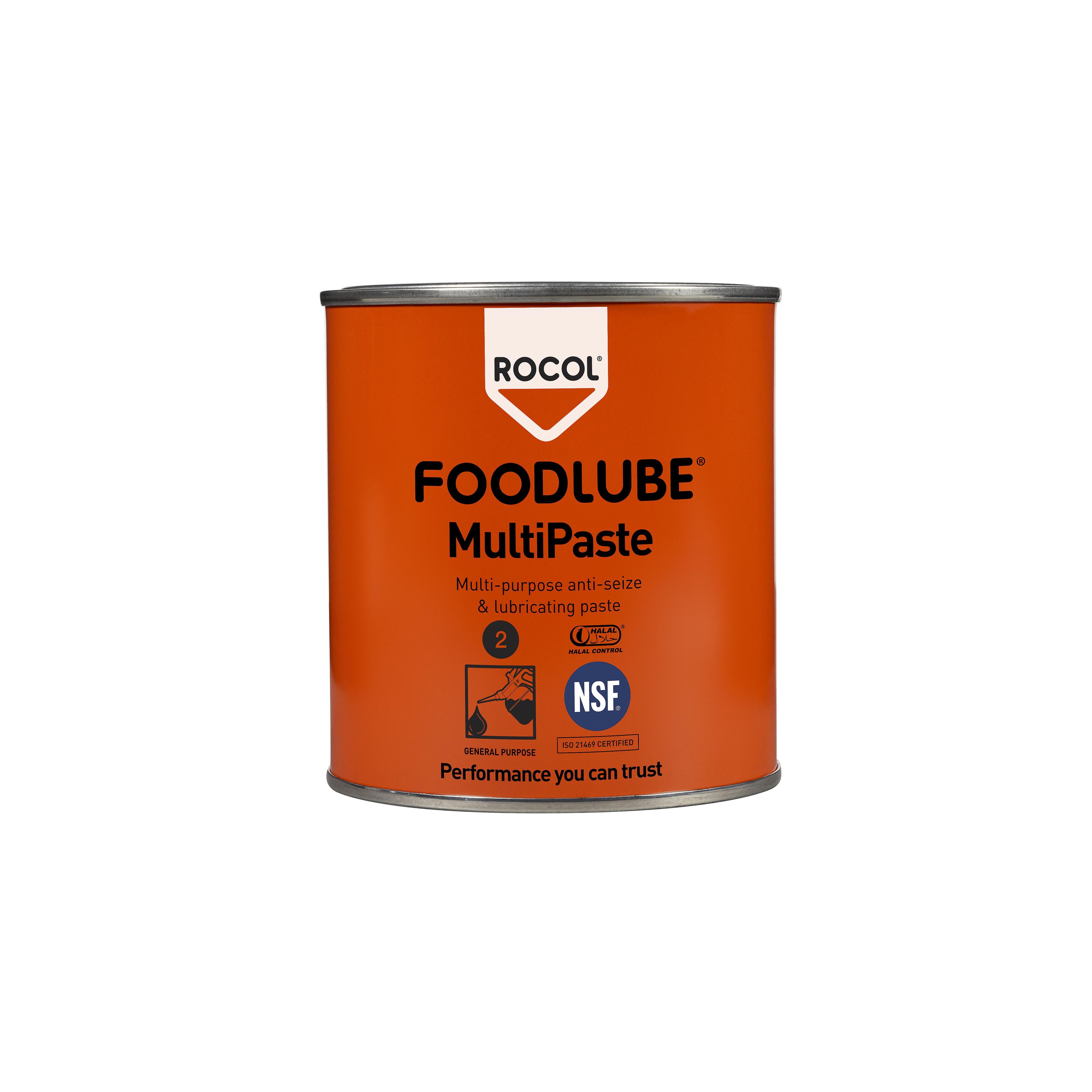 Rocol 15753 Foodlube Multi-Paste (NSF) Food Grade Anti-Seize & Assembly 500gm