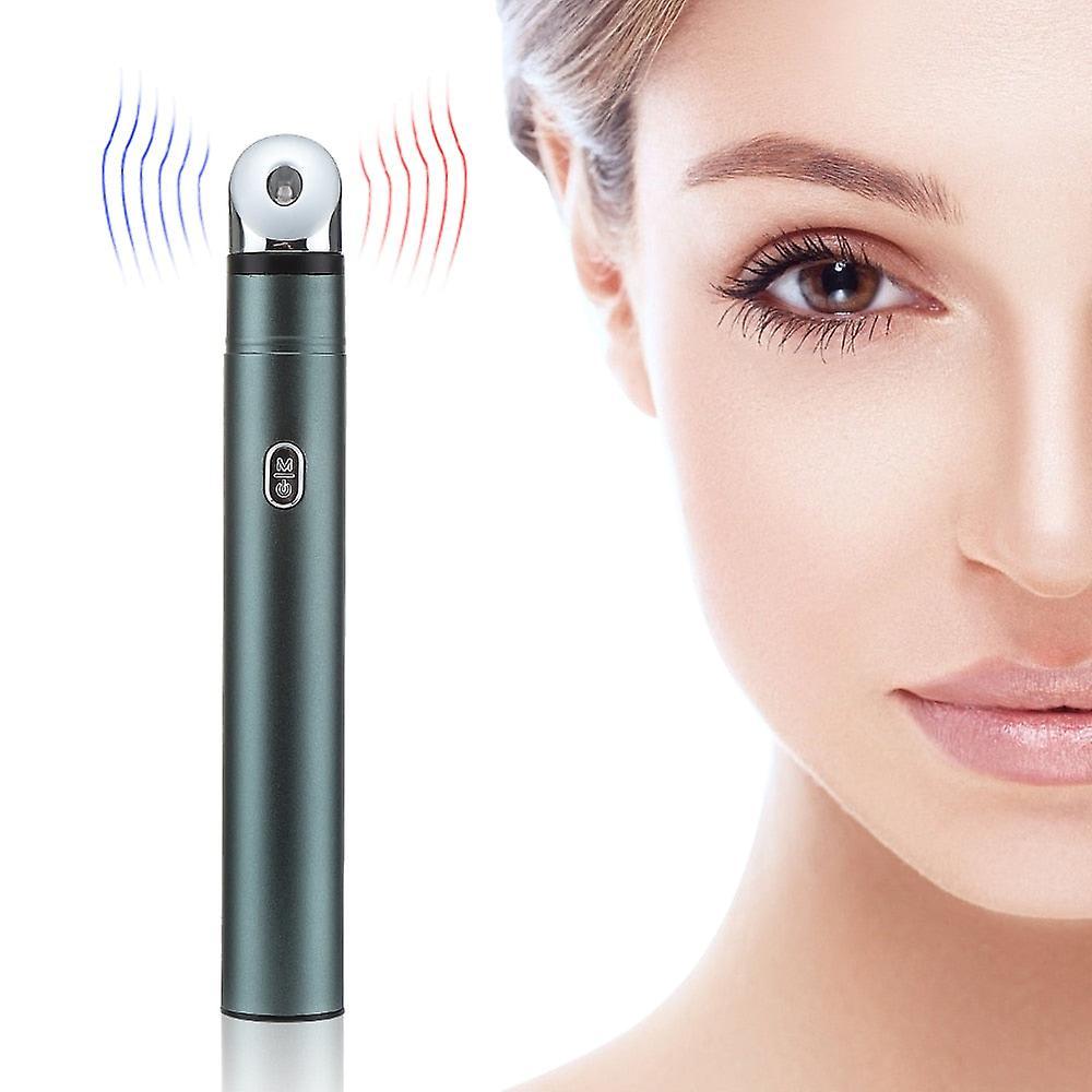 ffzzbg Eye Massage Electric Eyes Beauty Device Hot Ice Compress Ems Eye Massager Rf Eye Protection Wrinkle Removal Dark Circles Eye Bag