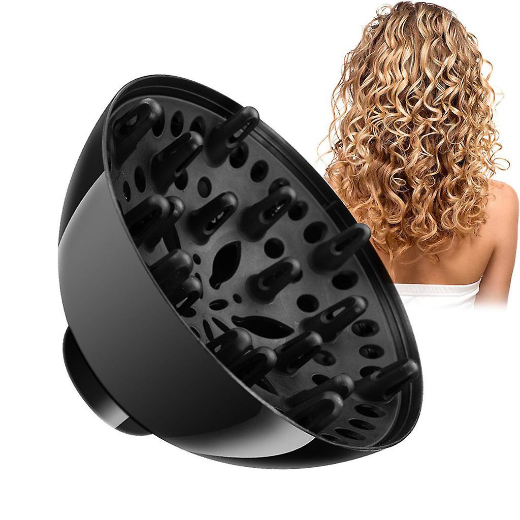 Gaoguang Universal Hair Diffuser Adaptable for Blow Dryers For Curly Hair 20231120 Black