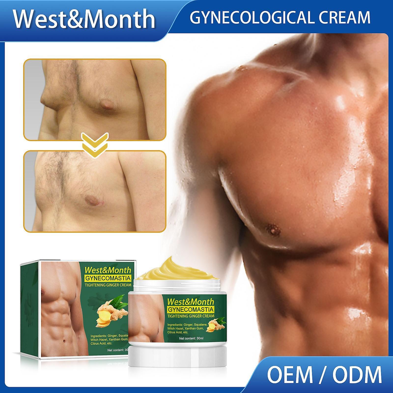 Gaoguang Mardi Gras Gifts Gynecomastia Firming Ginger Cream Helps Burn And Speed Up Metabolism3pcs B