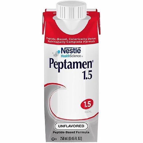 Nestle Healthcare Nutrition Tube Feeding Formula Peptamen 1.5 250 mL Carton Ready To Use Unflavored Adult, Count Of 24 (Pack Of 1)