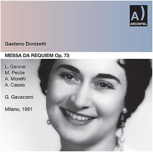 Archipel G. Donizetti - Messa Da Requiem: Gencer  [COMPACT DISCS] USA import