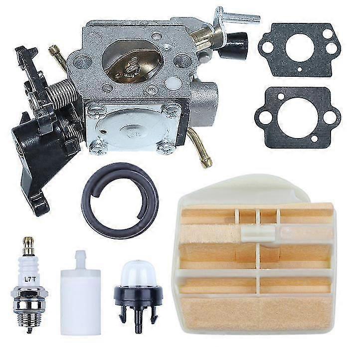 Aoui Carburetor Kit Air Cleaner Primer Bulb For Husqvarna 445 445e 450 450e