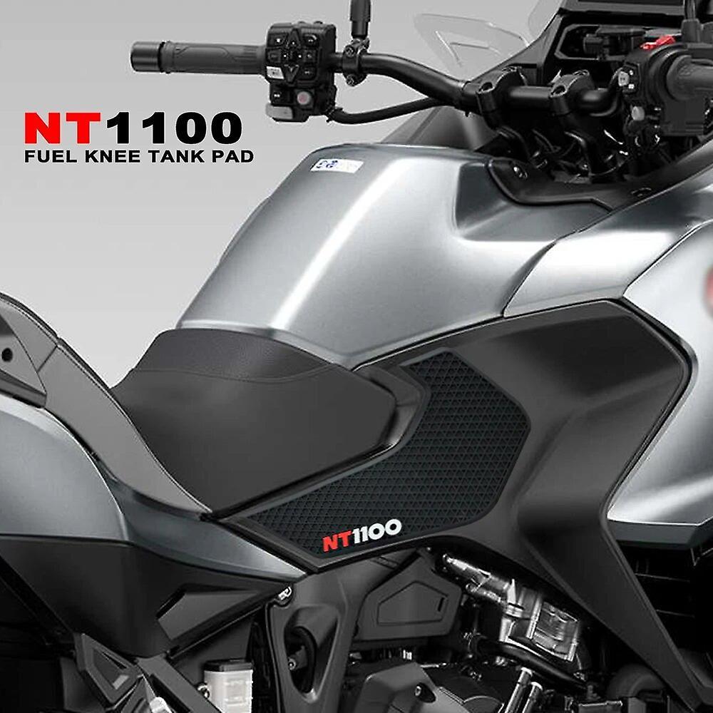 Redkid NT1100 Tank Protection Pad For HONDA NT 1100 NT1100 2021- TankPad Anti-Slip Stickers Decal Gas Knee Grip Traction Pad Tankpad black