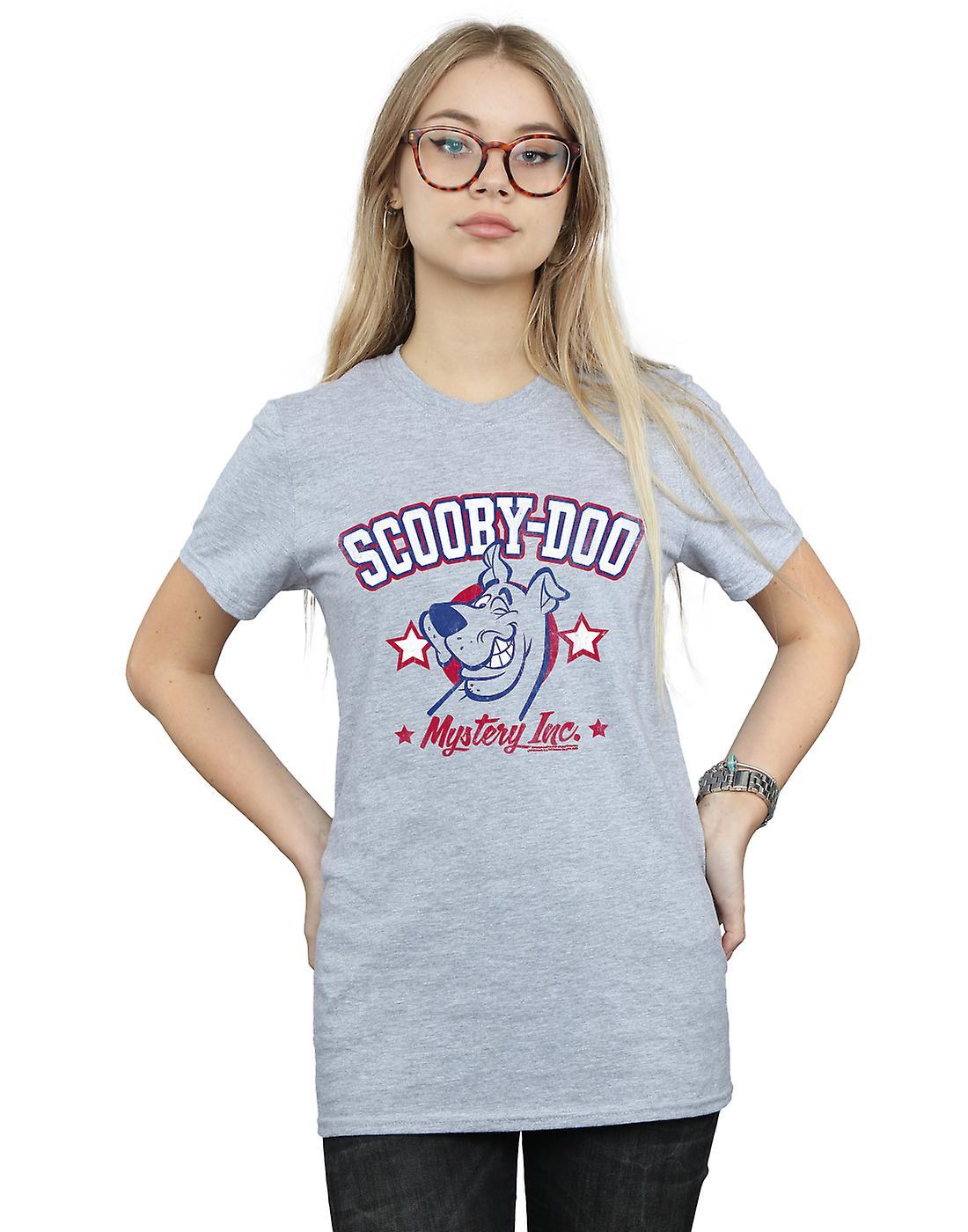 Collegiate Mystery Inc Cotton Boyfriend T-Shirt