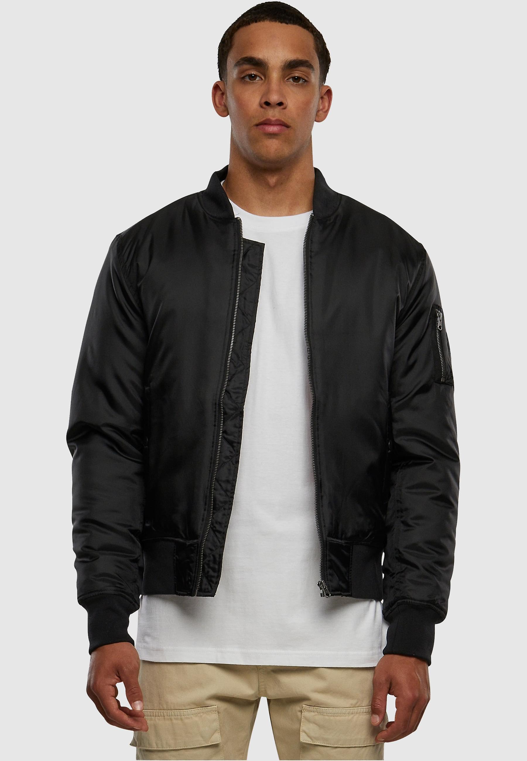 Urban Classics Basic Bomber Jacket Black M