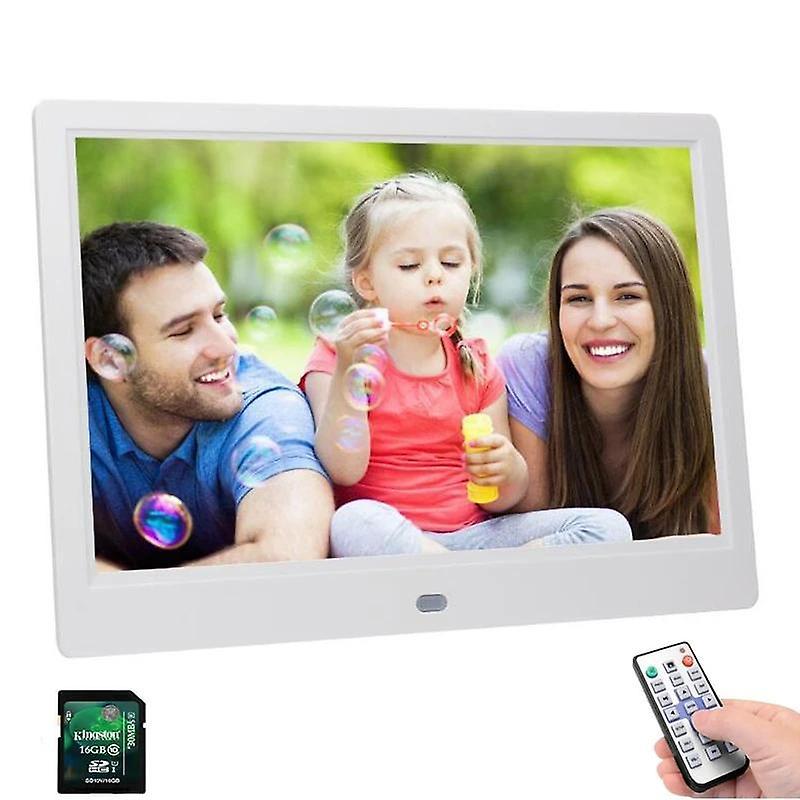 Slowmoose 10.1 Inch Lcd Screen,  Hd 1280*800 -digital Photo Frame With Remote US Plug