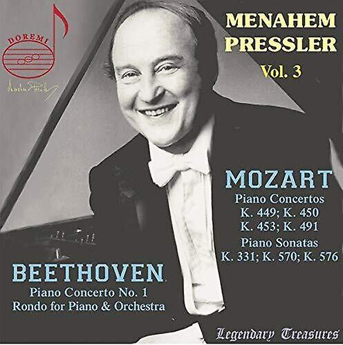 Doremi Records Beethoven / Pressler / Seipenbusch - Menahem Pressler 3  [COMPACT DISCS] 3 Pack USA import