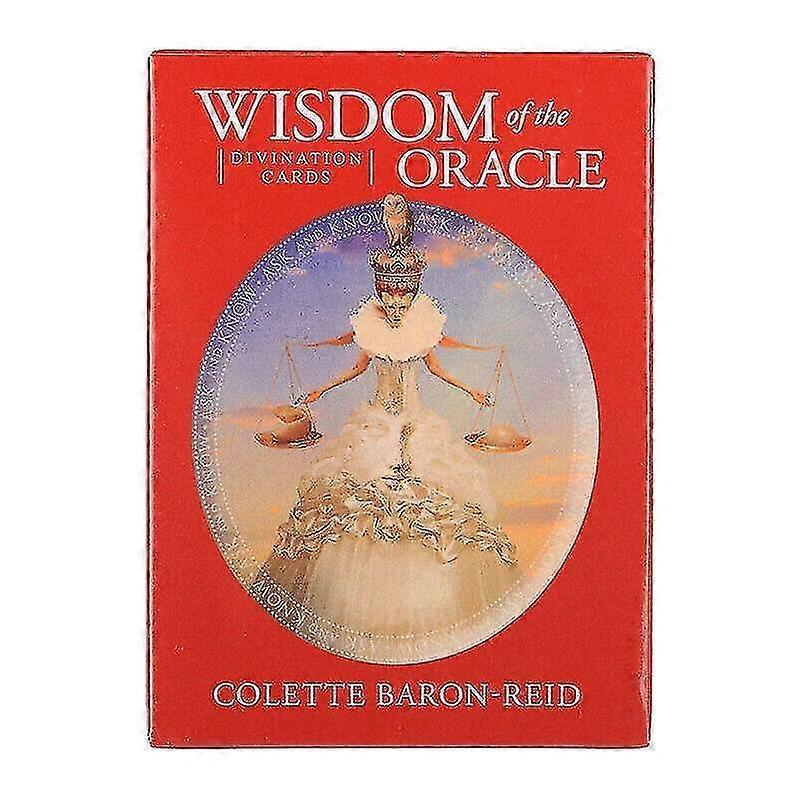 Jasoup (Wisdom Of The Oracle) Goddess Guidance Oracle Energy Wisdom Tarot Deck Cards Future Telling Game