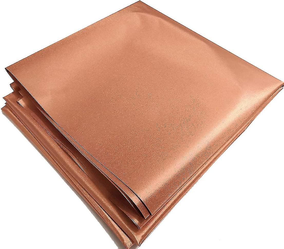 Jxlgv Copper Fabric Blocking Rfid/rf, Reduce Emf/emi Protection Conductive Fabric For Smart Meters Prevent From Radiation 1 meter