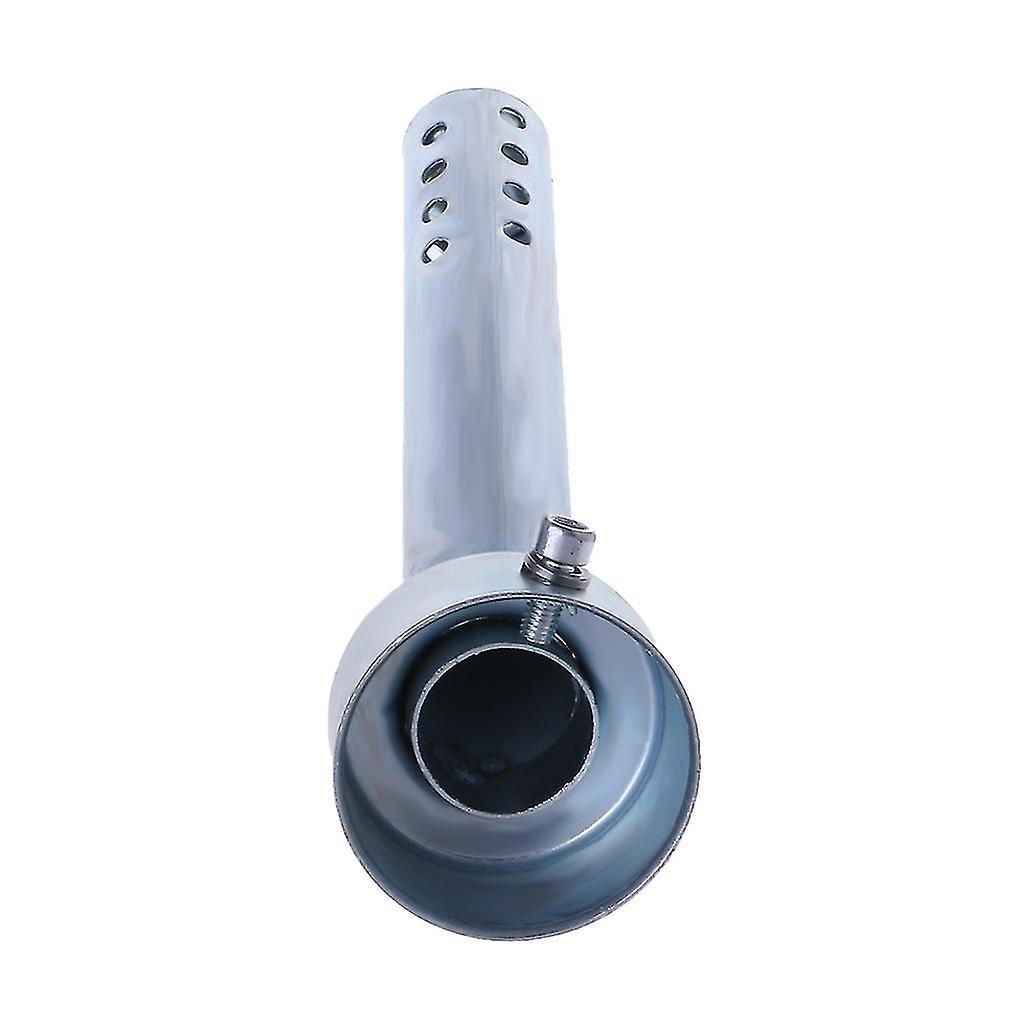 Yan Jun Universal 48mm Motorcycle Angled Exhaust Insert Baffle End Can Db Killer Silencer Muffler Elbow 175mm Length