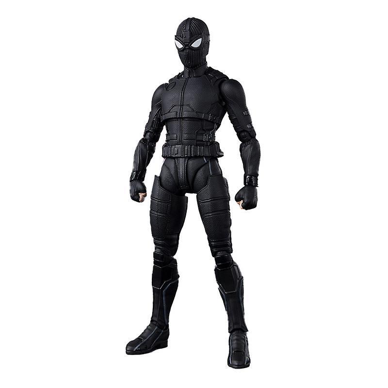 Wfuo Spider-man Model Toy Stealth Suit Movie Action Figures Toys All Joints Movable Collection Model Gifts For Kids Boys