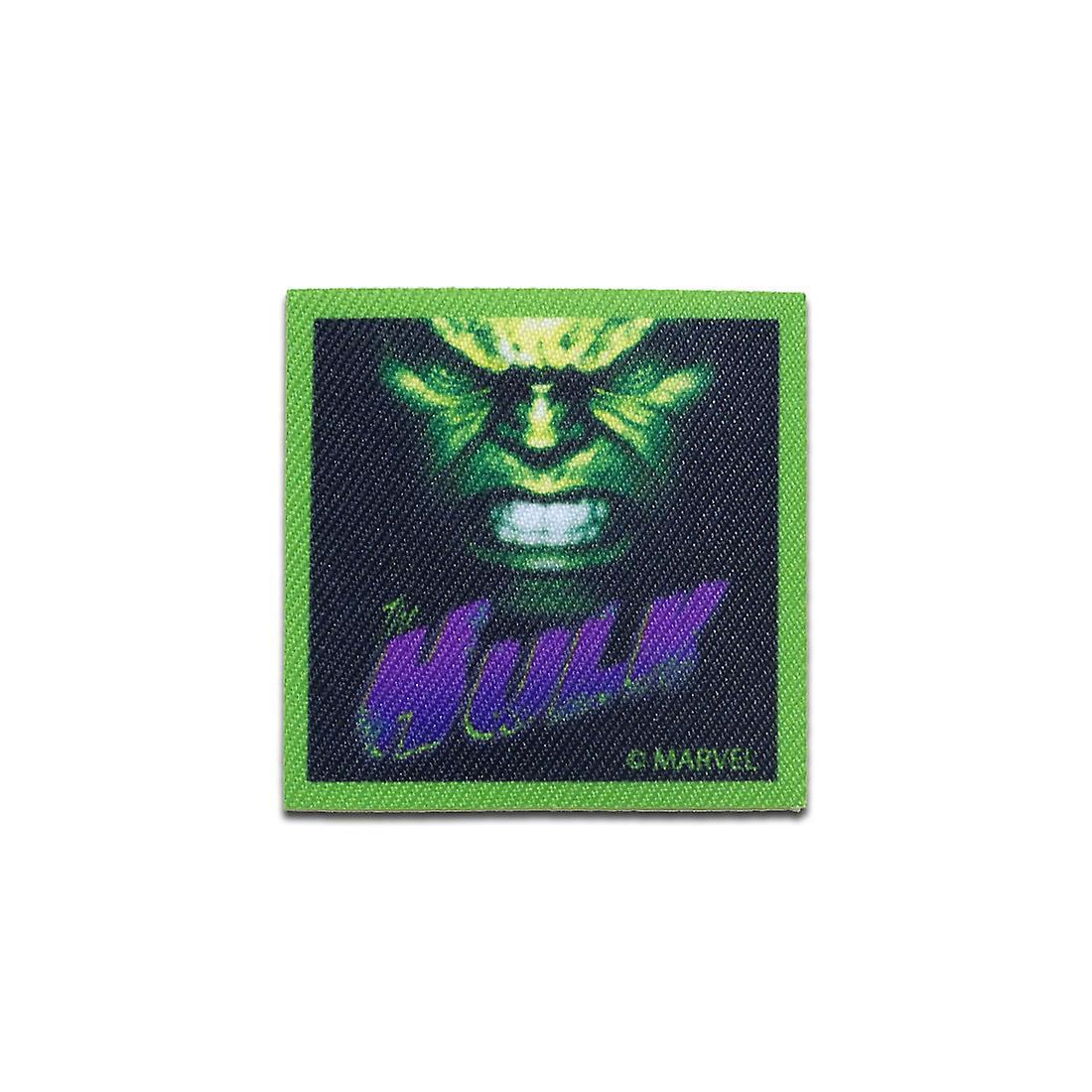 Marvel Patch - Avengers The Hulk Comic – black – 5.5 x 5.5 cm - Iron-on patches