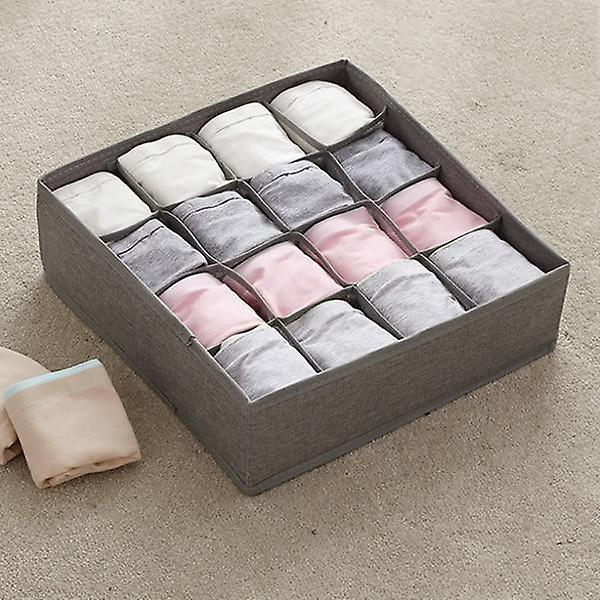 GreenZech Underwear socks organizer box Grey