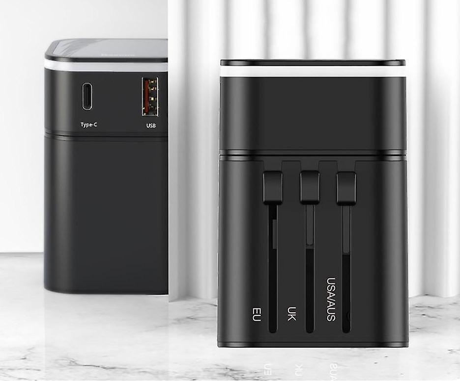 Slowmoose Universal Travel Adapter-fast Usb Charger For International Plug Socket