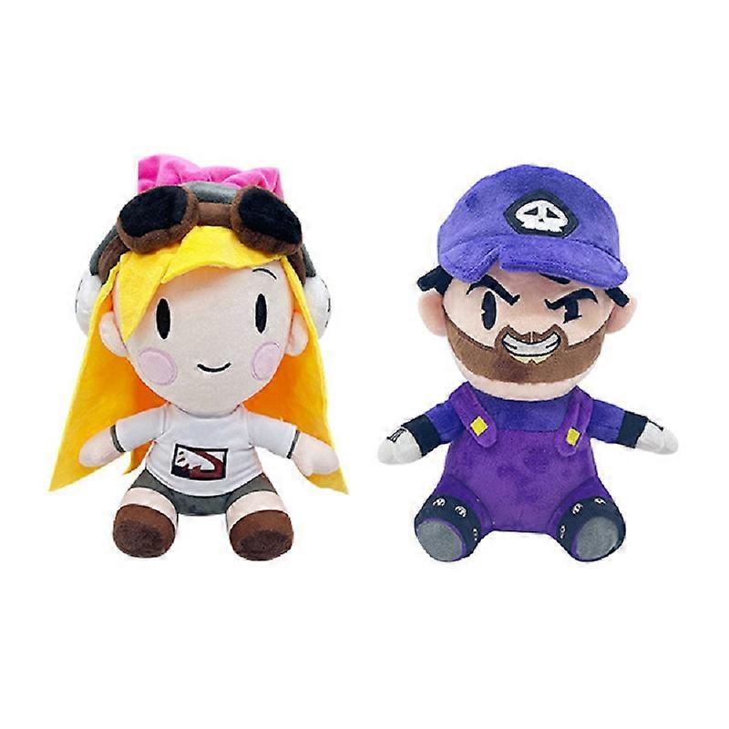 Manchalk 28cm Smg3 Plushie Toys Cute Soft Stuffed Cartoon Smg4 Pillow Dolls For Kid Birthday Gift B