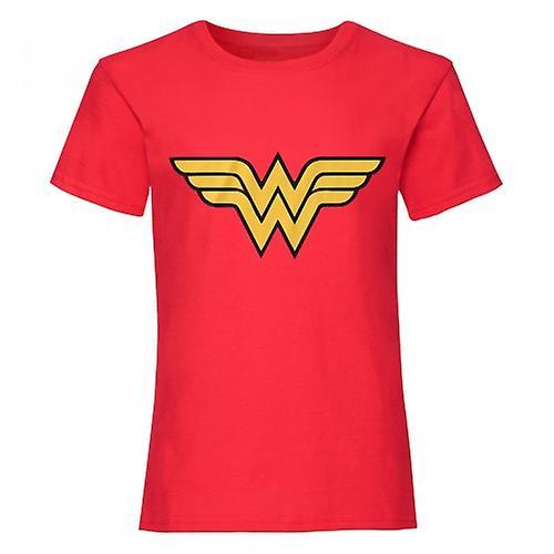 Wonder Woman Logo Fitted T-Shirt