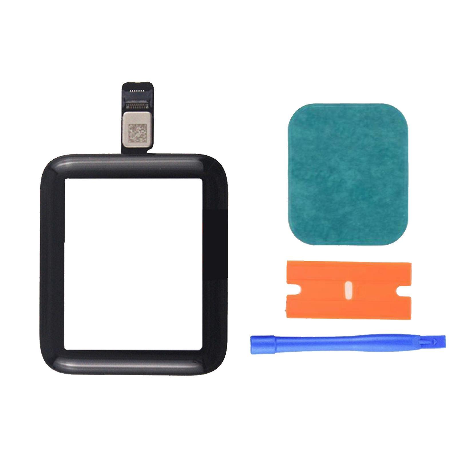 Smalibal Watch Touch Screen Digitizer LCD Front Glass Cover Replacement with Flex Cable for Apple Watch Series 2/3 4 5 SE 42mm