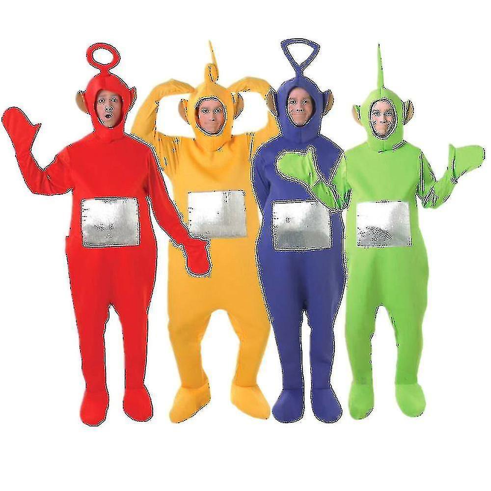 Sitabo 4 Color Teletubbies Role Adult   Funny Costume red m