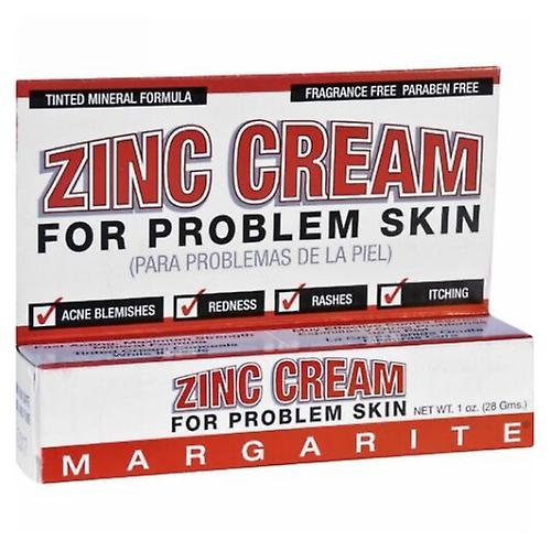 Margarite Cosmetics Zinc Cream, 1 oz (Pack of 1)