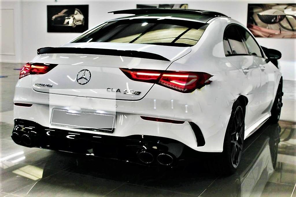 spoilers Mercedes Cla Cla45 Amg Style W118 C118 Carbon Fibre Rear Boot Spoiler 2019-2022