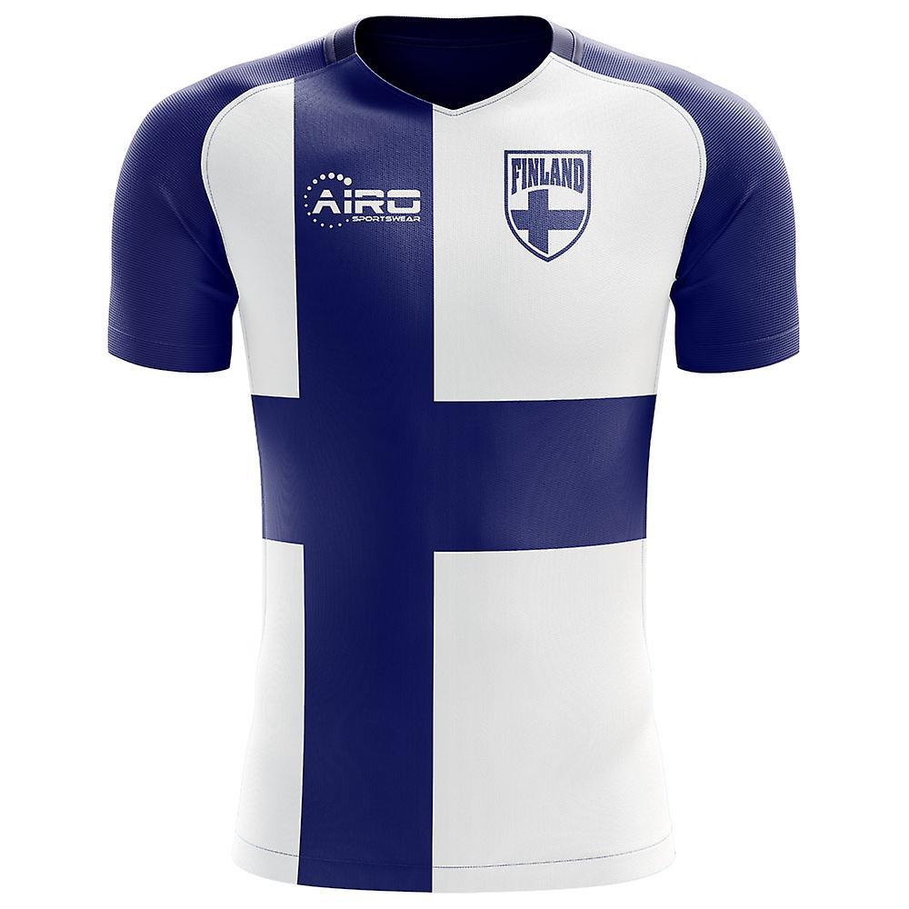 Airo Sportswear 2024-2025 Finland Flag Concept Football Shirt White M