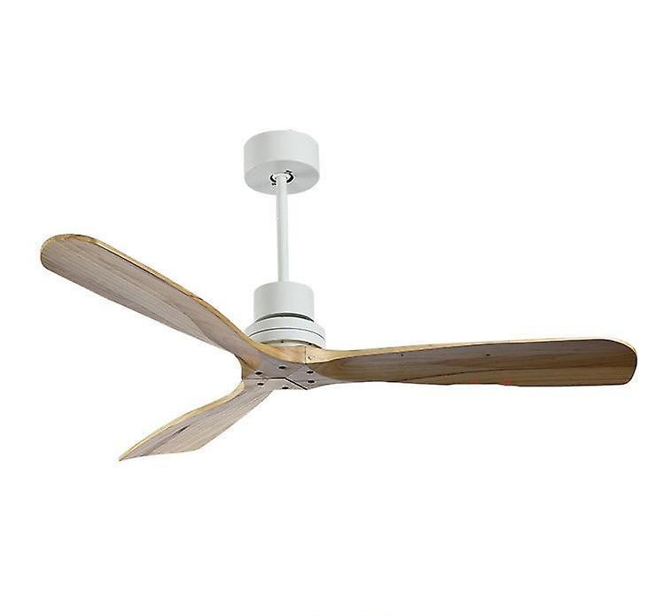 Slowmoose Industrial Vintage Ceiling Fan Without Light - Simple Design 42 inch mold / 220V