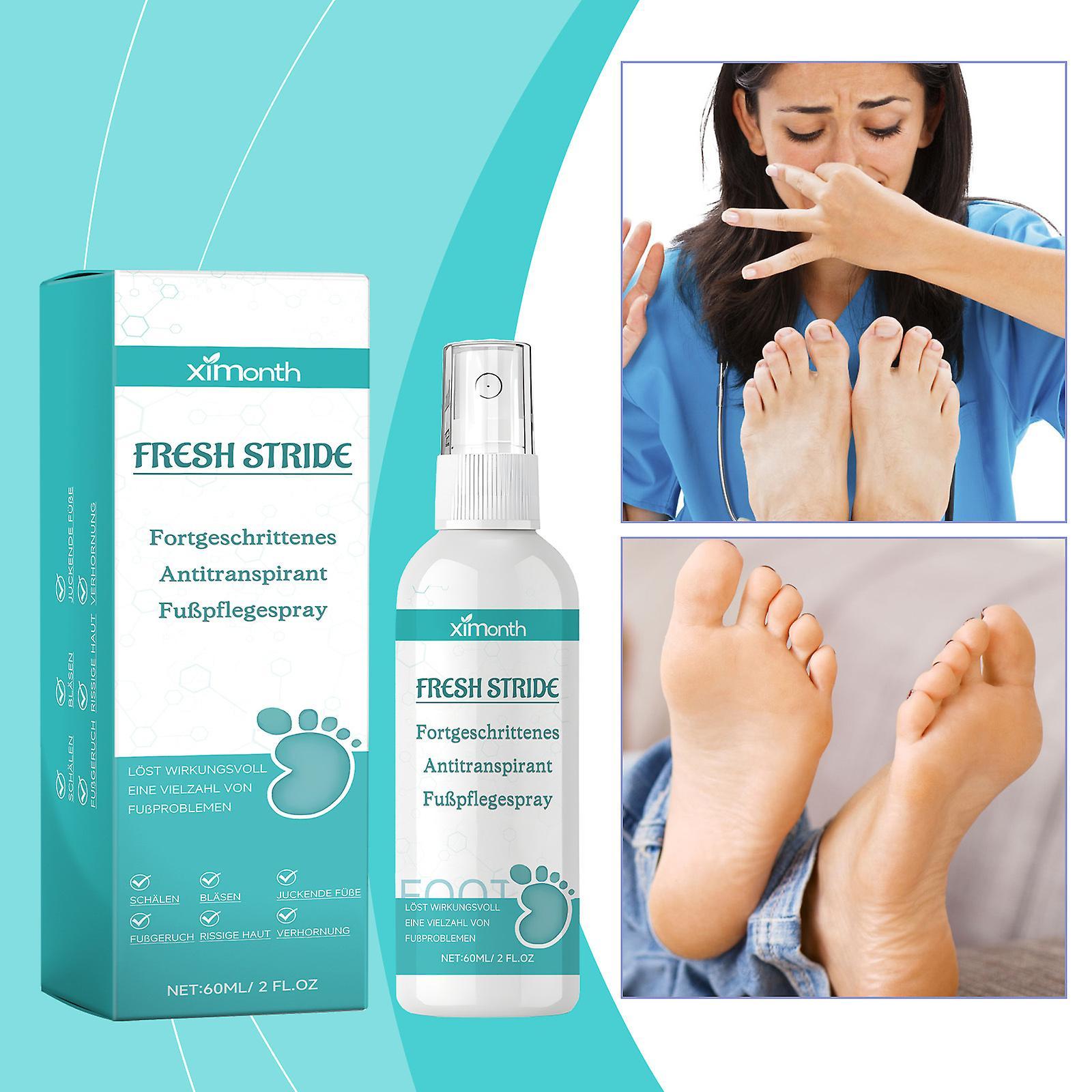 Antbaba Foot Spray for Sweaty Feet Foot Antiperspirant & Foot Odor Spray for Excessive Sweating Armpits hands and Feet Spray 2 Pcs