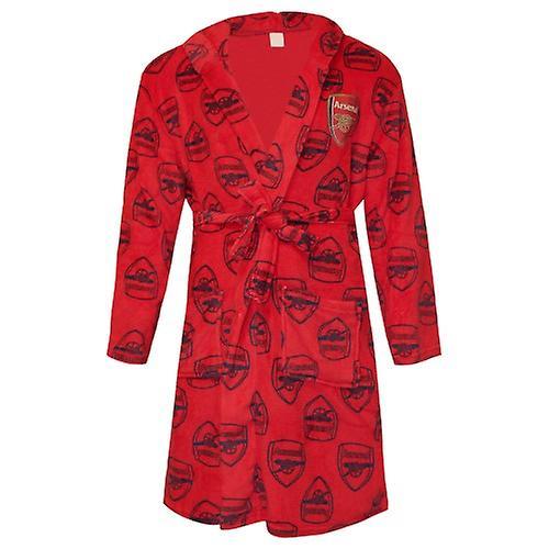 Arsenal FC Mens Bathrobe Red M