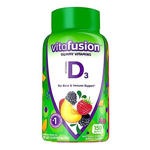 Vitafusion vitamin d3 gummy vitamins 150 count bone and immune system support