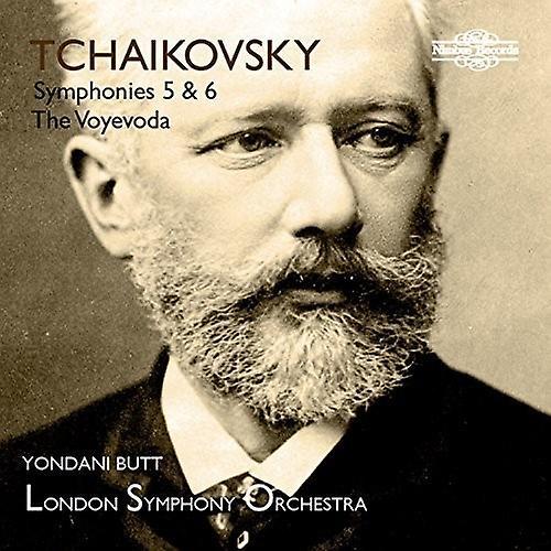 Nimbus Records Tchaikovsky / London Symphony Orch - Symphonies 5 & 6  [COMPACT DISCS] 2 Pack USA import