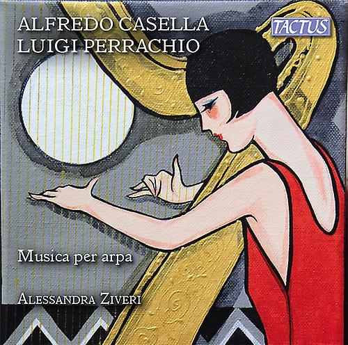 Tactus Records Casella / Perrachio / Ziveri - Alfredo Casella & Luigi Perrachio: Musica per arpa  [COMPACT DISCS] USA import