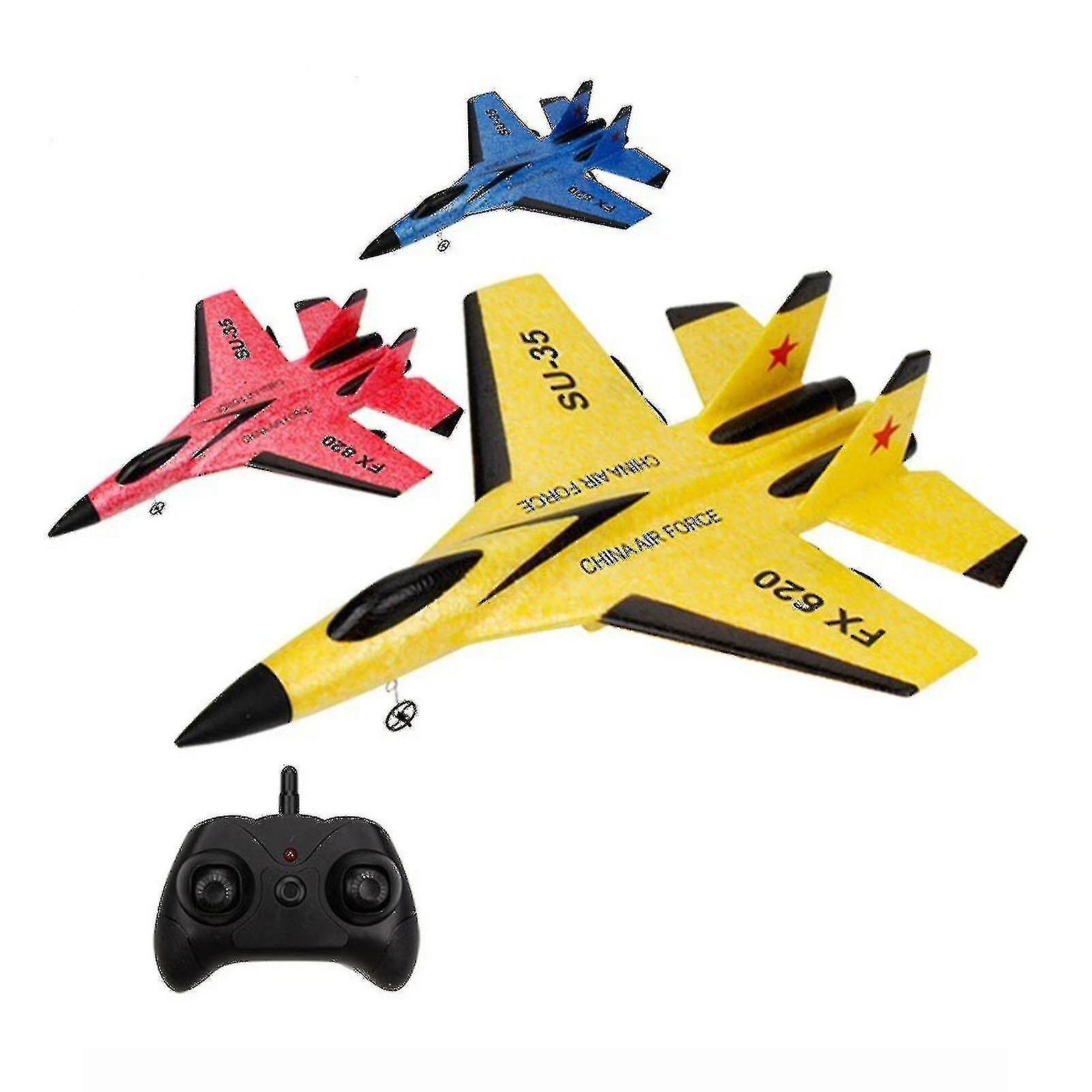 RC Fighter Jet Model Su 35 Avion Rc Remote Control Airplane Controller Su-35 Fighter Model Plane Kids