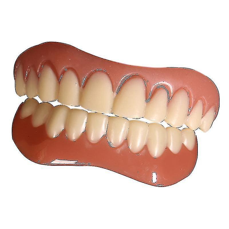 Cryin 2023 New 2 Sets Of Dentures, Upper And Lower Jaw Dentures, Natural And Comfortable, Protect The Teeth, And Regain A Confident Smile